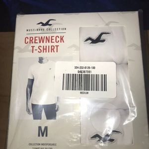 Hollister Crewneck T Shirt 3 Pack